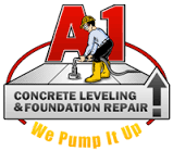 A1 concrete leveling & Foundation Repair Logo